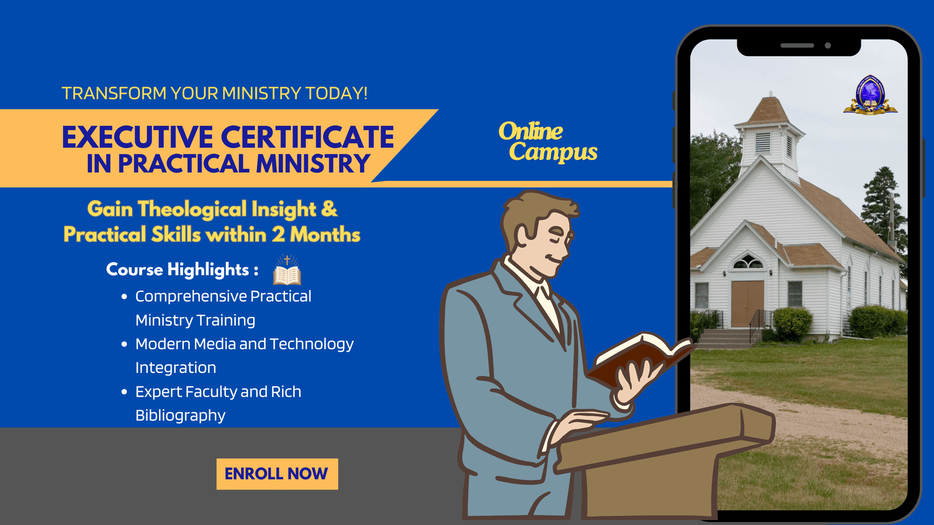 Executive Certificate in Practical Ministry